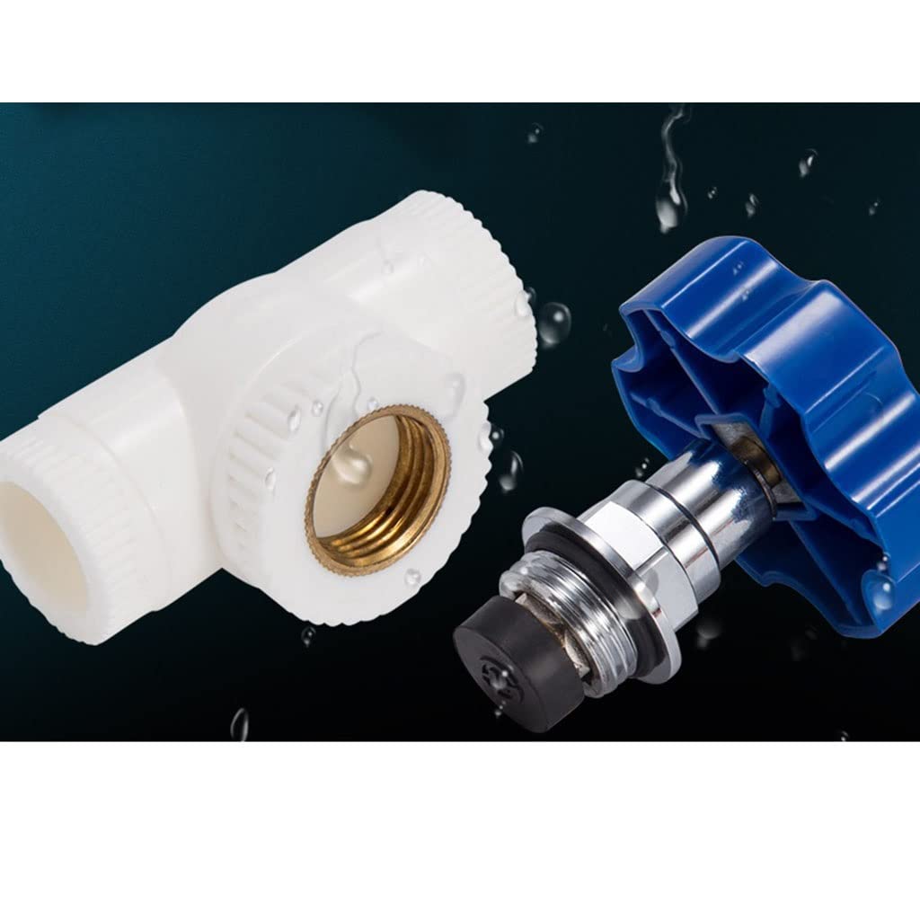 Accesorios de tubería de plástico, conectores de tubería de agua PPR, 1 válvula de bola de 20-160 mm, válvula de núcleo de acero PPR de 20-63 mm de diámetro interior, válvula de interruptor de control