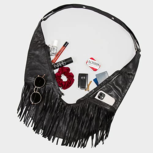 Image of SASH Crossbody Bag - Genuine or Faux Leather Purse for Women - Travel Sling Bag with FRID-Protected Wallet | Genuine