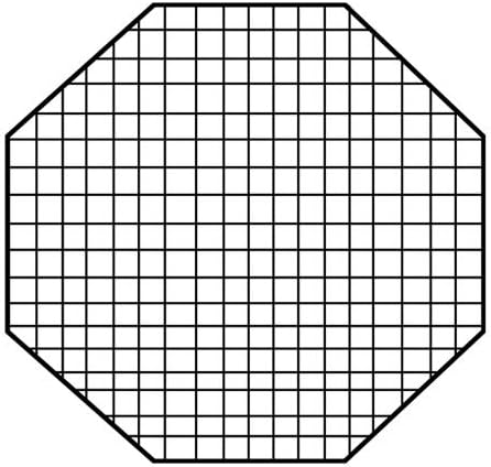 Fotodiox Pro Octagon Eggcrate Grid for 36" Softbox - Fits EZ-Pro & Pro Standard Softboxes - 50 Degrees 2x2x1.5" Openings
