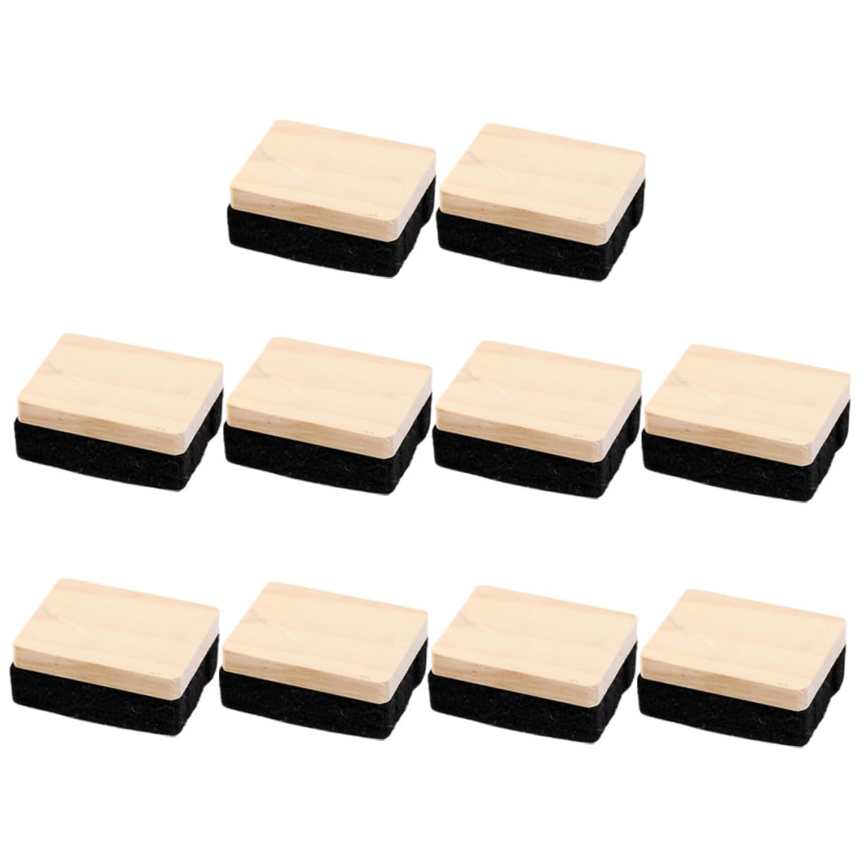 SHINEOFI 5 Sätze Radiergummi Für Whiteboards Kleine Tafelkreide Kreide Reiniger Weiße Tafel Tafel Tafel Tafel Tafel Reiniger Büro Und Schulbedarf 10 Stück * 5