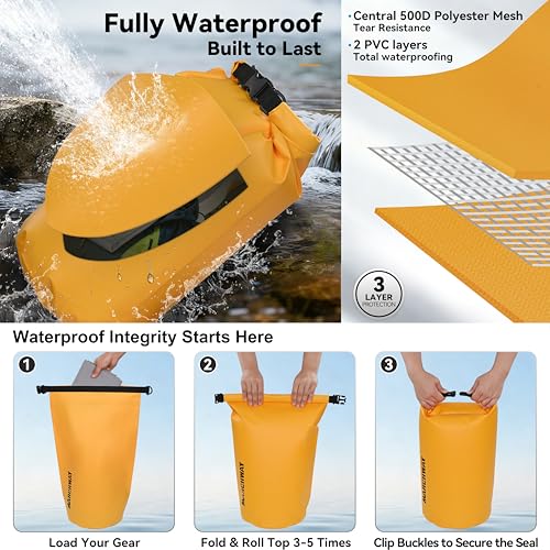 MARCHWAY Floating Waterproof Dry Bag