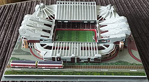 Old Trafford, Salford, Manchester. You are invited to build your very own Old Trafford stadium 3D Puzzle. A must have model for all fans of great football Stadiums..