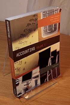 Textbook Binding Accounting Volume 1 Book