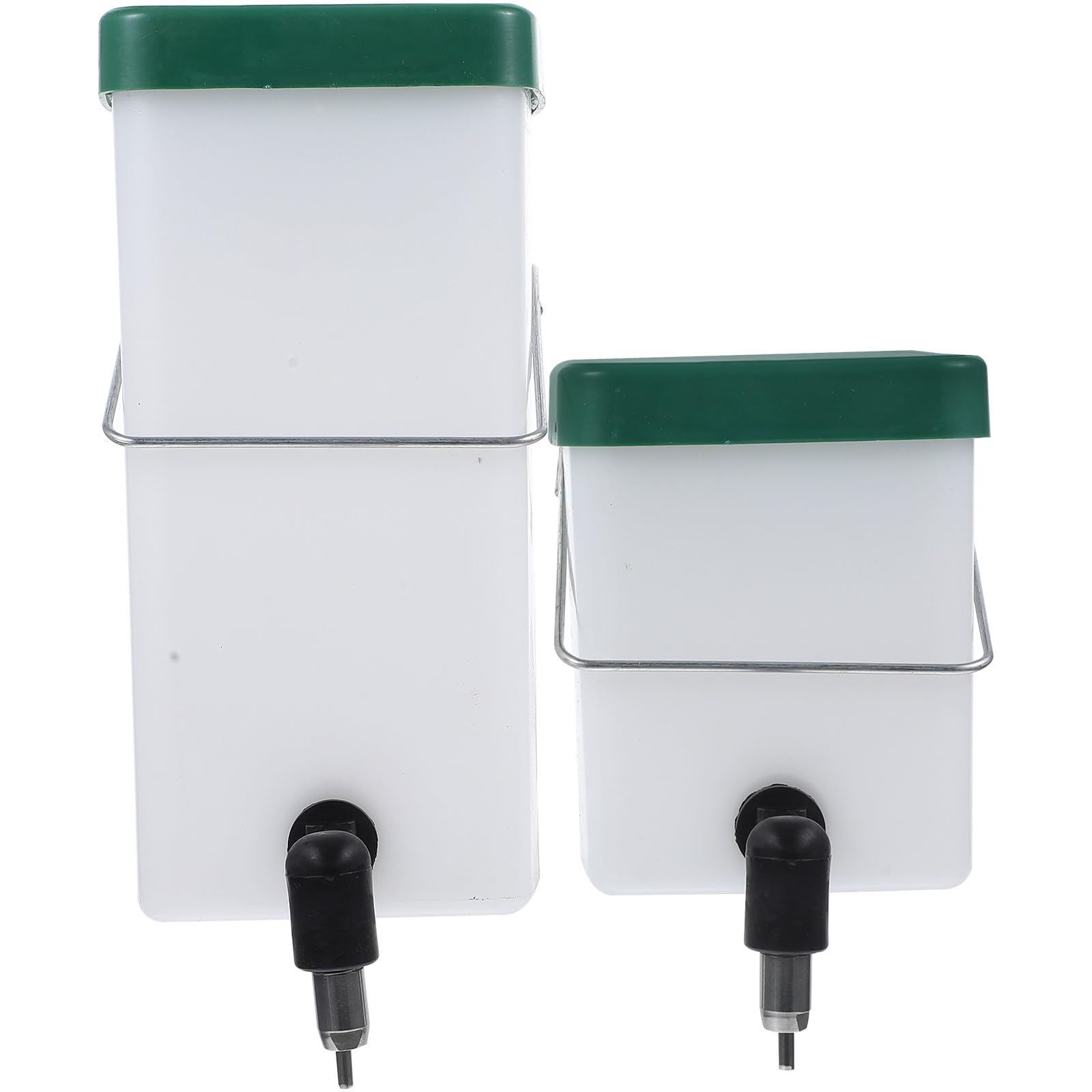 Bebedero automático para conejos con boquilla de acero inoxidable desmontable y diseño antigoteo
