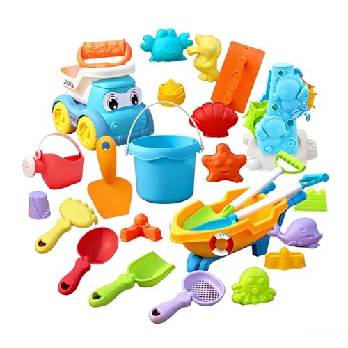 Jeux de sable pour jardin et parc avec 30 pièces de loisirs créatifs enfant