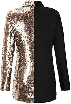 Elegance Glitter Wrap Blazer Dress - Black – Lots of Goodies