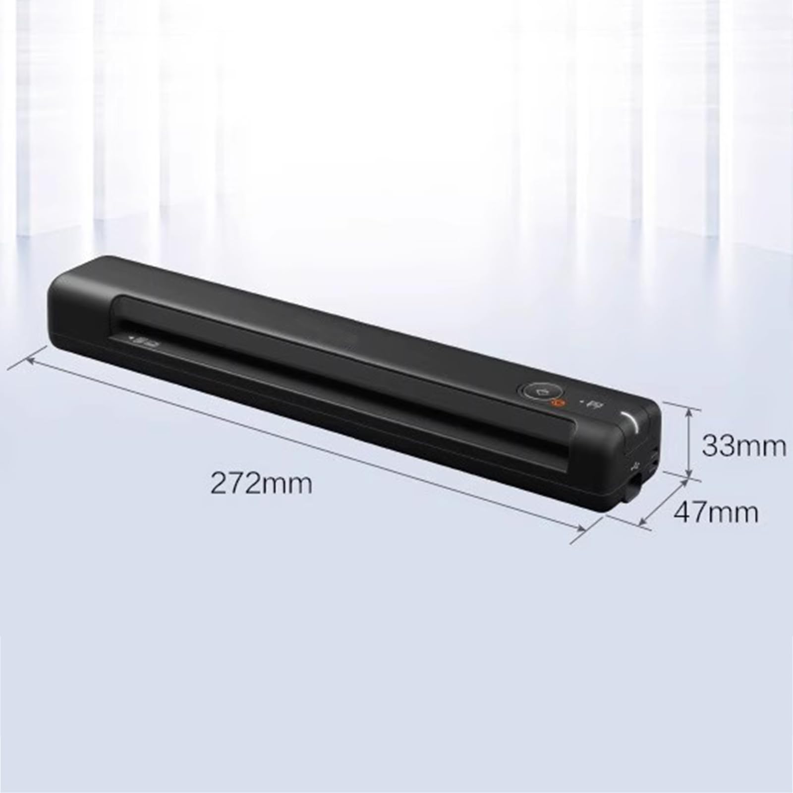 Scanner Portatile per Documenti A4, Scanner a Fogli Fronte-Retro, Supporta La Scansione di Schede, velocità di Scansione 5,5 S/Pagina, Scansione su E-Mail O PDF, Plug And Play