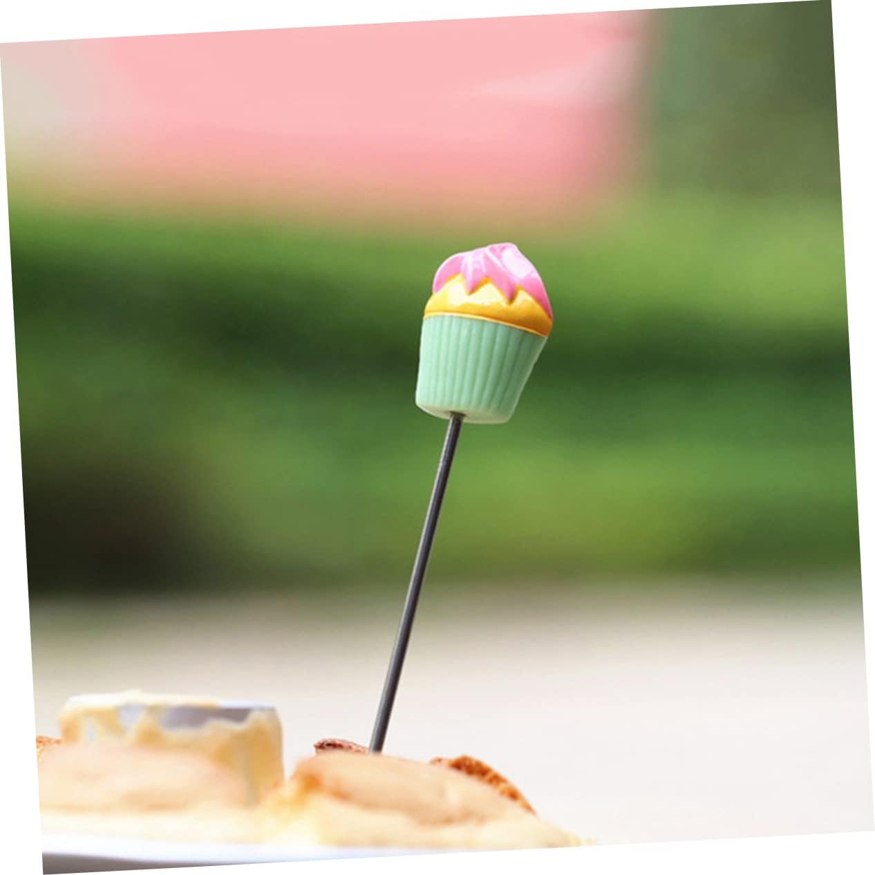 Cake Needle Green Stainless Steel Baking Tool for Cake Testing