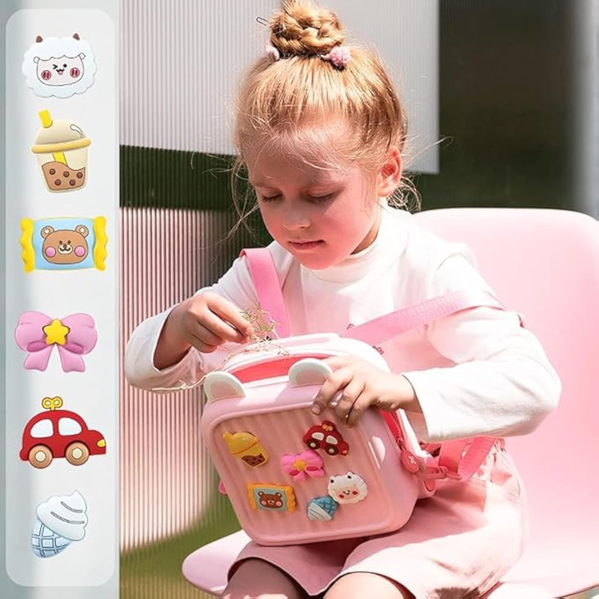 Cute Toddler Mini Backpack, Lightweight Design