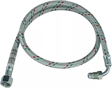 Oil Line For Riello 40 / Mectron Series Burners, For Oil Line 3/8" Female x 1/4" Male Elbow 3005720 20022601 90cm