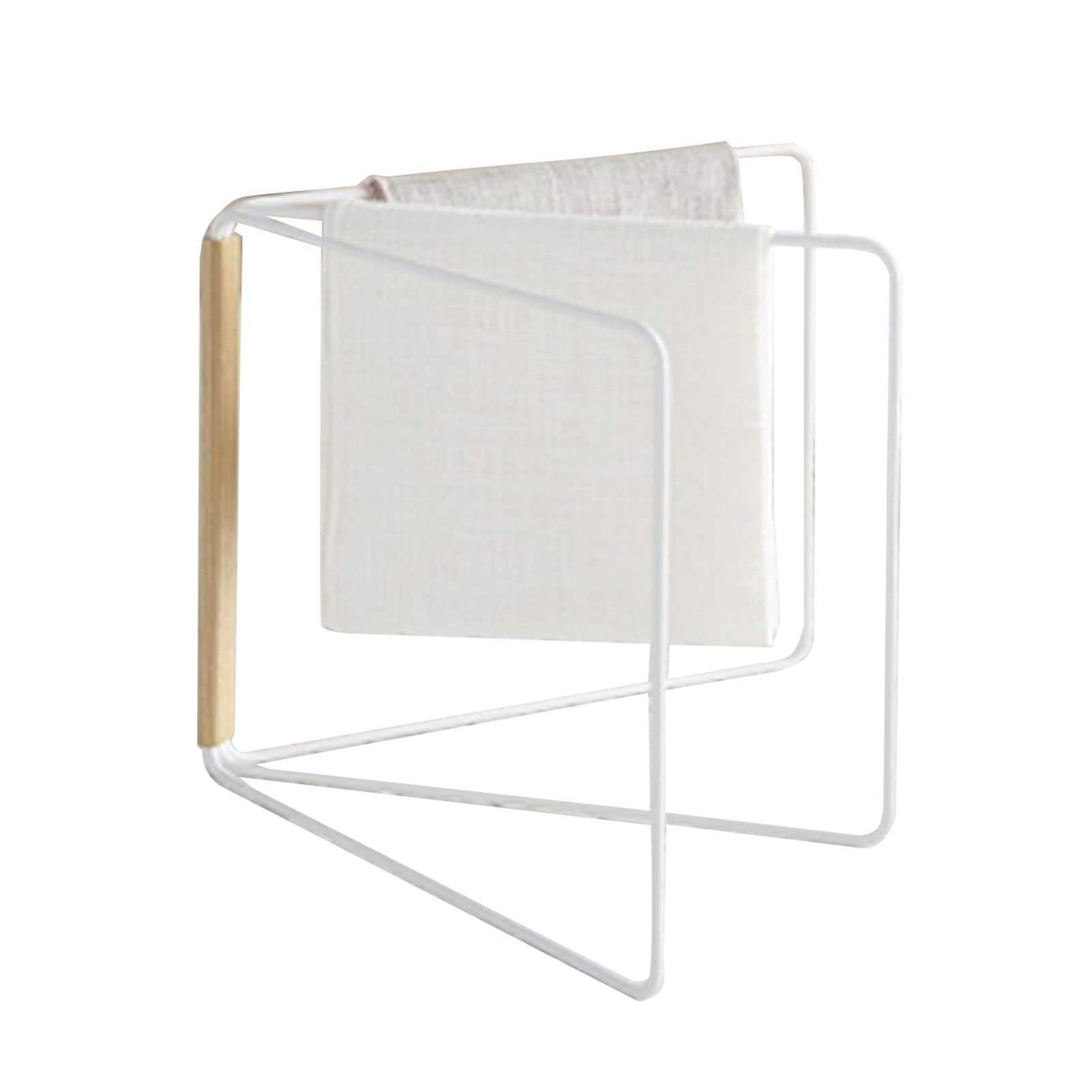 Kitchen Countertop Dish Cloth Drying Rack, 3 Arms Folding Countertop Dishcloth Drying Rack,Folding Dishcloth Holder for Home Kitchen Countertop(white)