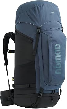 NOMAD Batura Backpack - Premium 70L Pack with Rain Cover Included | Lightweight Rucksack for Traveling, Hiking, Camping, Outdoor Sports Dark Navy