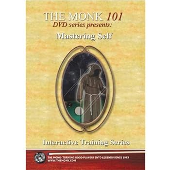 DVD The Monk 101 DVD series presents: Mastering Self Interactive Training Pool Players Book