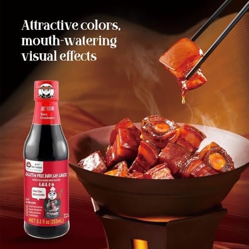 Image of SGM Premium Gluten Free Sauce, All Purpose Seasoning for Sushi, Chinese & Korean Cuisine, Authentic Flavor Enhancer for Stir Fry, Pure Oyster Sauce + Dark Soy Sauce (13.5oz + 8.5oz)