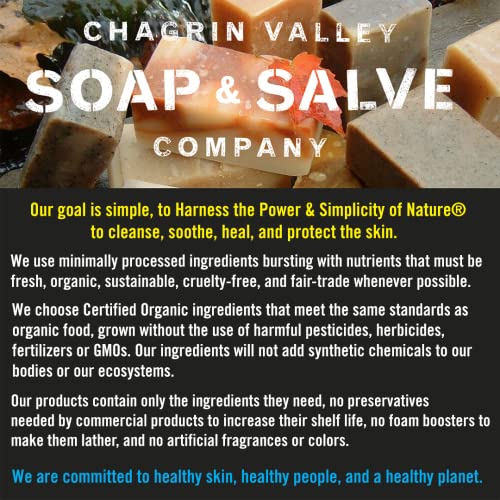 Chagrin Valley Soap & Salve Natural Organic Baby Soap - Unscented, Mild & Moisturizing Goat Milk & Honey Soap For Babies, Children, Sensitive Skin, Dry Skin, Eczema - 3.5 Oz Bar #TOP6