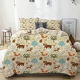 ❤ Exquisite Verarbeitung: Premium-Qualität Stoff Handwerk, gute Nähgarn, hohe Fadenzahl, ist der versteckte Reißverschluss bequem, um Ihre Bettdecke hinein und heraus zu setzen.