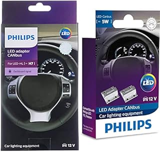 Philips , 5064994 CANbus LED control unit (H7) & 12956X2 CANbus LED control unit 12V 5W, set of 2