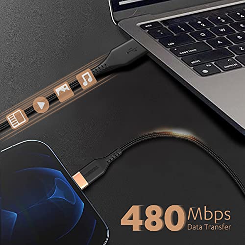 Duracell-USB-Lightning-Apple-Certified-Mfi-Braided-Sync-Charge-Cable-For-Iphone-Ipad-And-Ipod-Fast-Charging-Lightning-Cable-39-Feet-12M-Black