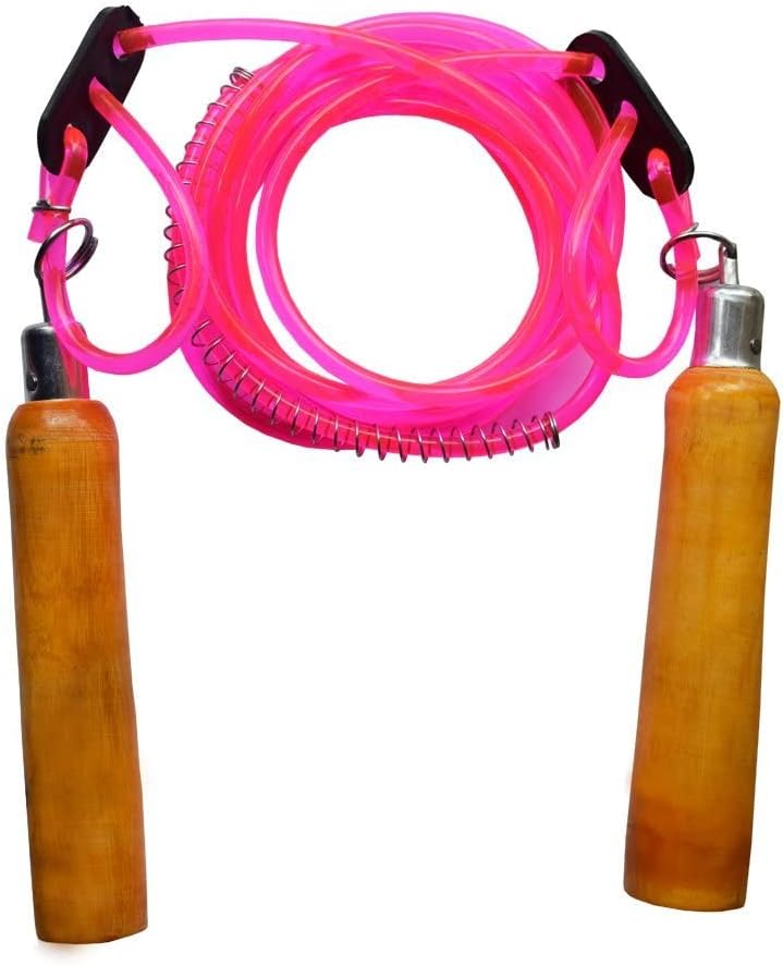 VENOM Jumping/Skipping Rope with Comfortable Wooden Handle for Weight REDUCING/Warm-UP/Gym/Sports & Fitness
