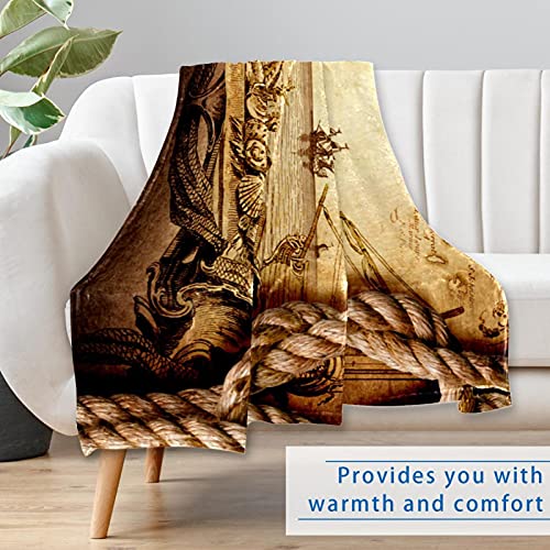 Couverture douce Adventure Stories pour lit et canapé en 150x100 cm