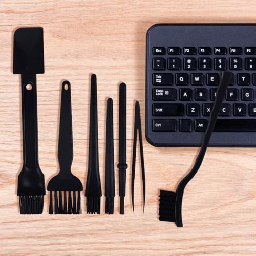 Nettoyage électronique pour clavier et téléphone avec 7 brosses statiques