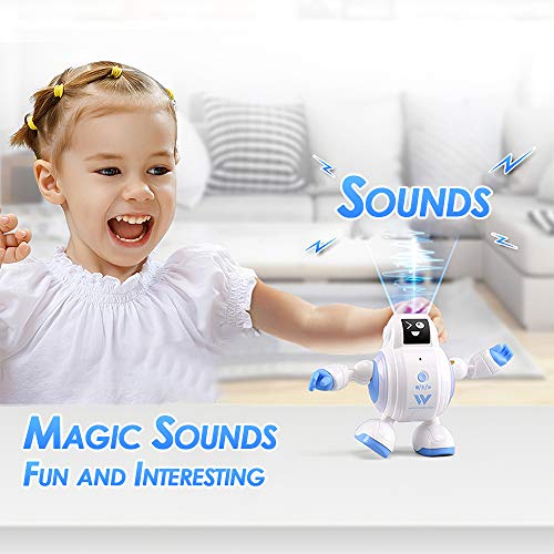 Goolsky R07 Robôs para Crianças Brinquedos Robô Interativo Sensível Ao Toque Cantar Robô com Emoção