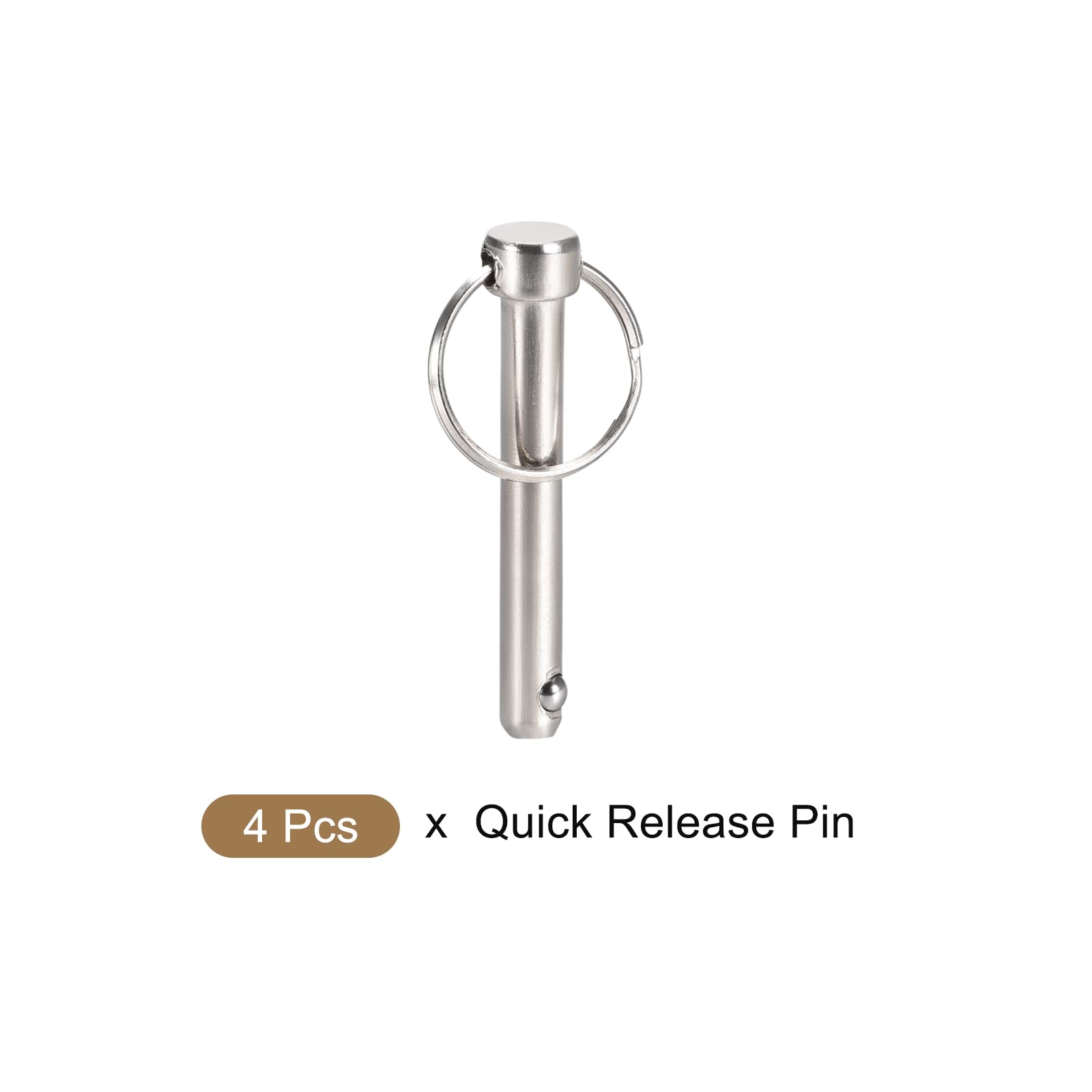 METALLIXITY Quick Release Pins (8mmx55mm), Carbon Steel Pull Pin – For Shipbuilding, Ship Outfitting, Boat Top - View #5