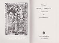 A short history of English literature B0007AXR2Q Book Cover