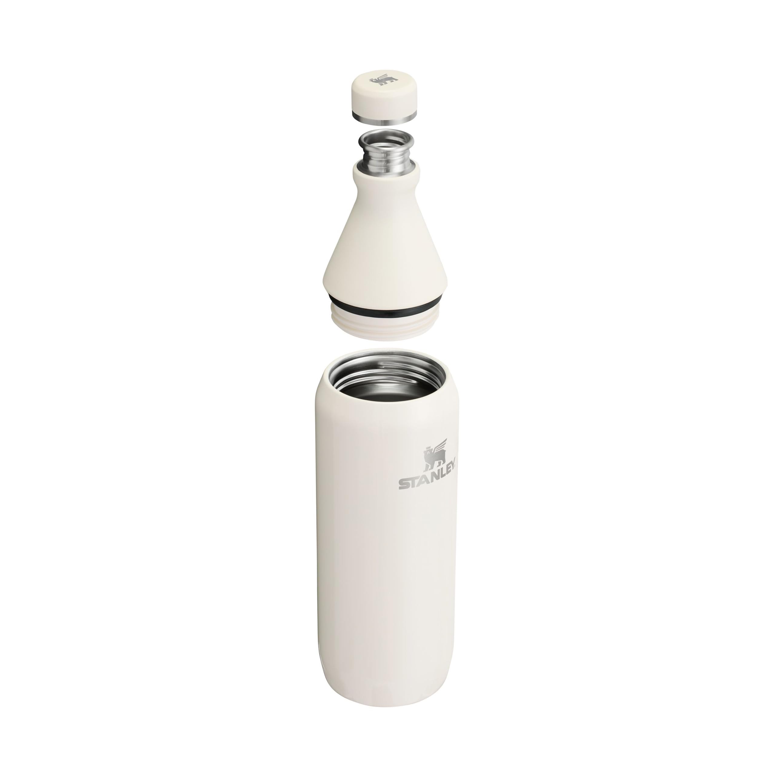 Stanley All Day Slim 0.6L Borraccia Termica - Freddo per 6 Ore - Con Ghiaccio per 11 Ore - Acciaio Inossidabile Riciclato Senza BPA - A Prova di Perdite - Lavabile in lavastoviglie