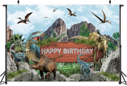 sfondo dinosauro: riceverete: 1 sfondo a tema Barbie da 150 x 100 cm per una festa di compleanno indimenticabile