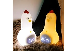 Kung Fu Chicken Kids Alarm Clock: A Fun and Educational Nightlight Companion