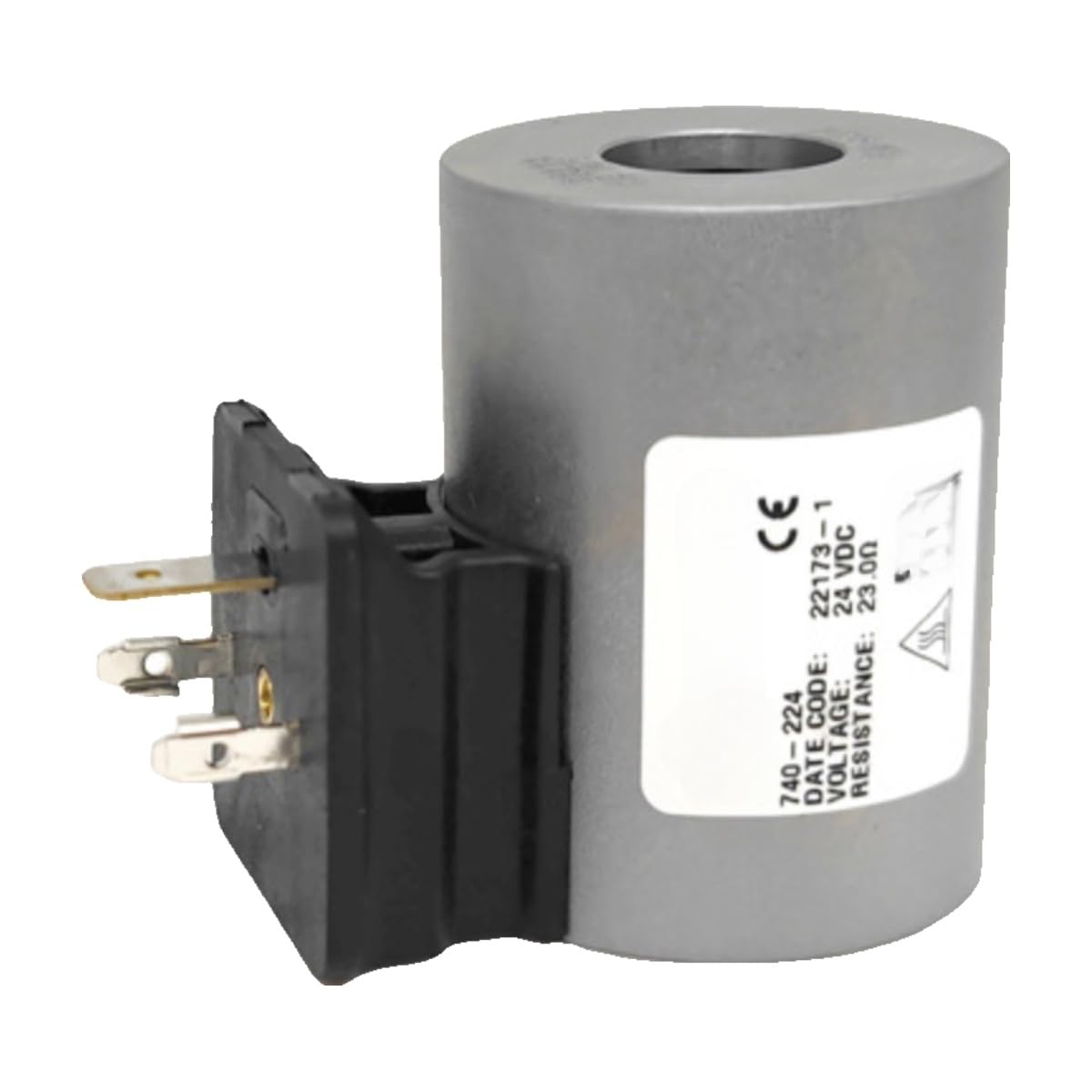 Bobina solenoide 740-224 de repuesto para electroválvula 24V 740924