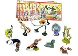  Kinder Überraschung Kung Fu Panda Figuren mit Allen BPZ (Komplettsatz Ausland)