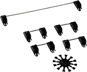 Zkeebs TX AP Mechanical Keyboard Stabilizers PCB Mounted Clip-in Rev.4 80% TKL Kit 1.6T
