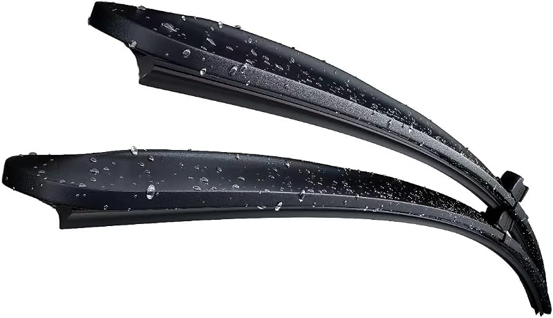 Palhetas do limpador de para-brisa Bosniik 26" e 19" para gancho J/U – Par