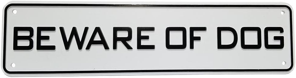 Beware Of Dog Sign