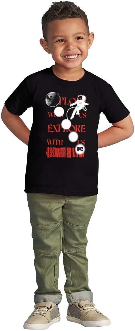 MTV Moon Phases Explore with Us Toddler Boy Girl T Shirt