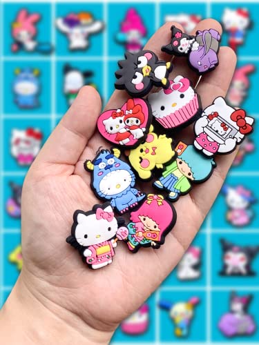 30 50Pcs Shoe Decoration Charms For Clogs Sandals, Shoe Accessories Charms For Girls Party Favors Gifts (30) #TOP3