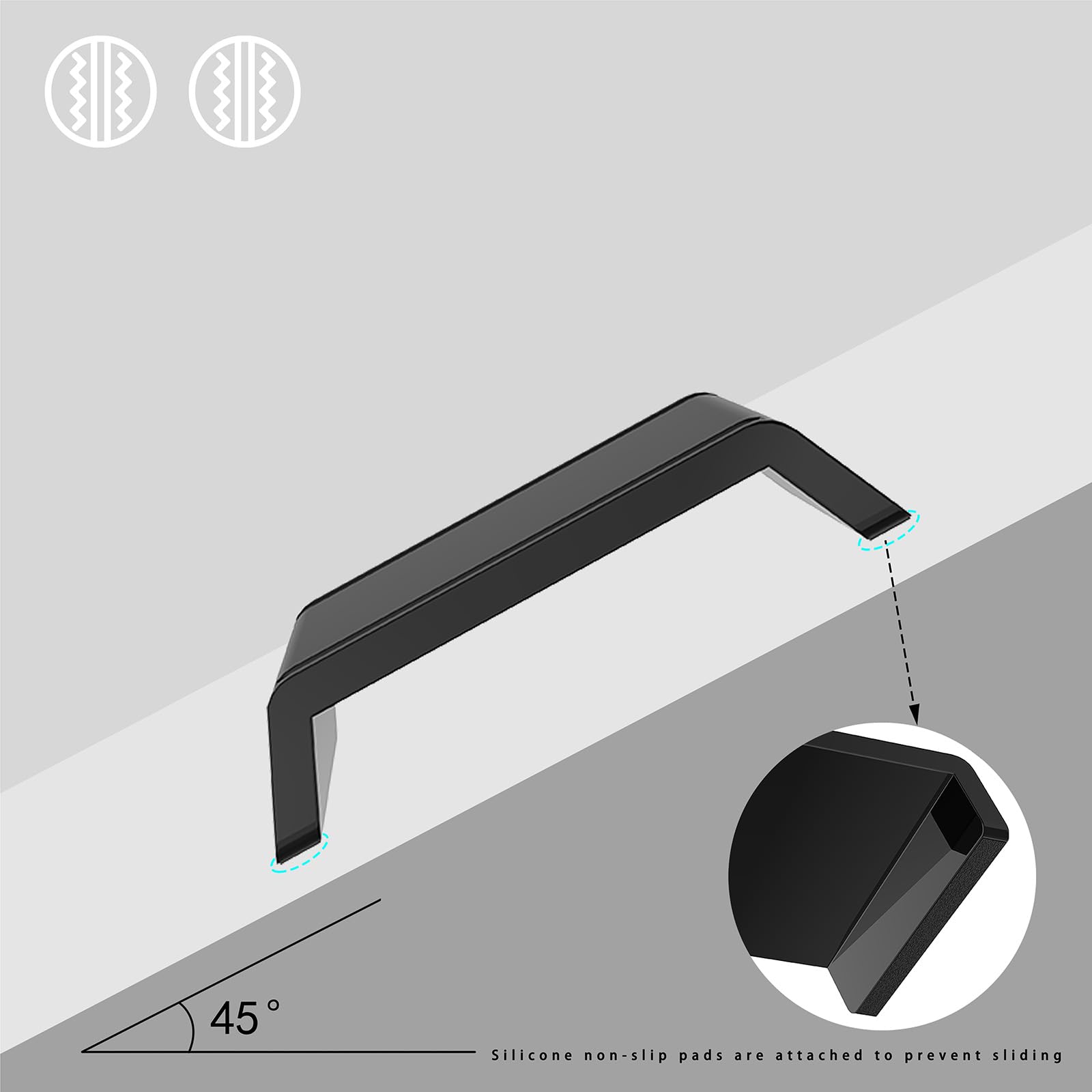 Support de bureau professionnel pour moniteur de studio professionnel Era300