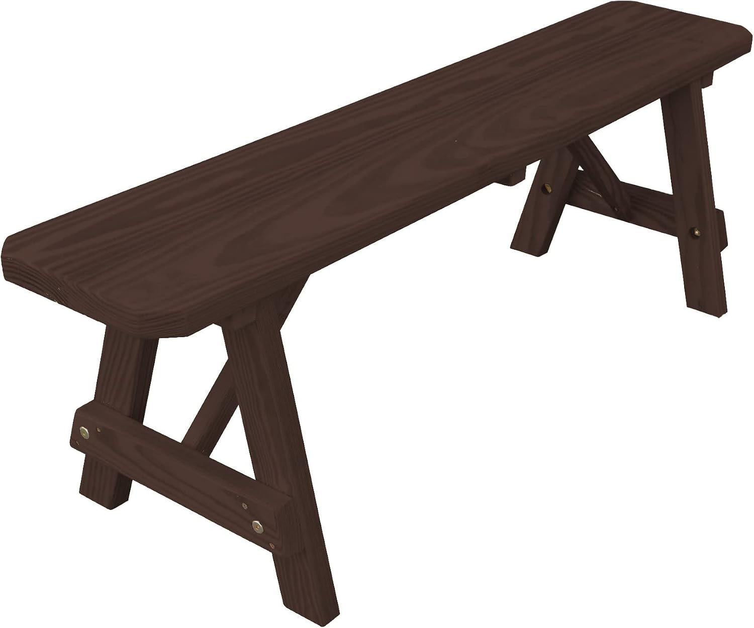 Furniture Barn USA Cedar 2' Traditional Bench, Cedar Stain