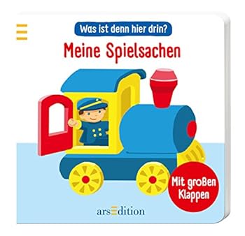 Board book Was ist denn hier drin? Meine Spielsachen [German] Book