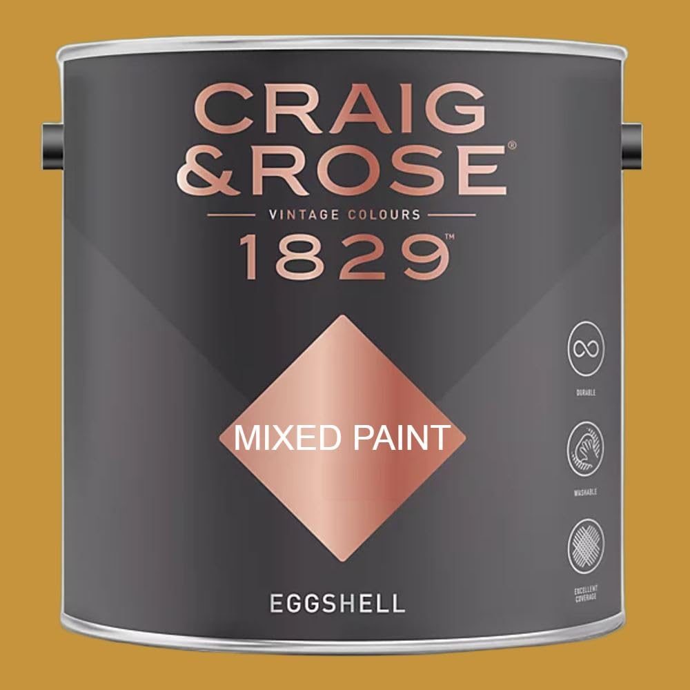 Paint Stop CRAIG & ROSE 1829 EGGSHELL FRENCH OCHRE 2.5L