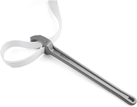 DURATECH Strap Wrench 18" Handle, Adjustable Nylon Strap Pipe Wrenches
