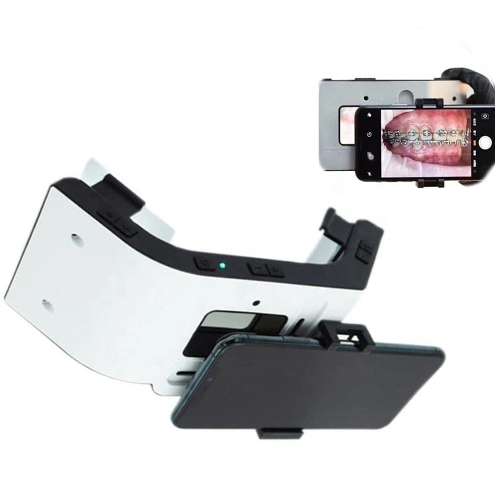 Dental Flash Light, Oral Lámpara de Relleno LED Equipo de Fotografía Linterna para el Hogar Salón de Fotografía Ayuda Oral Teléfono Celular Cámara Luz Suplementaria