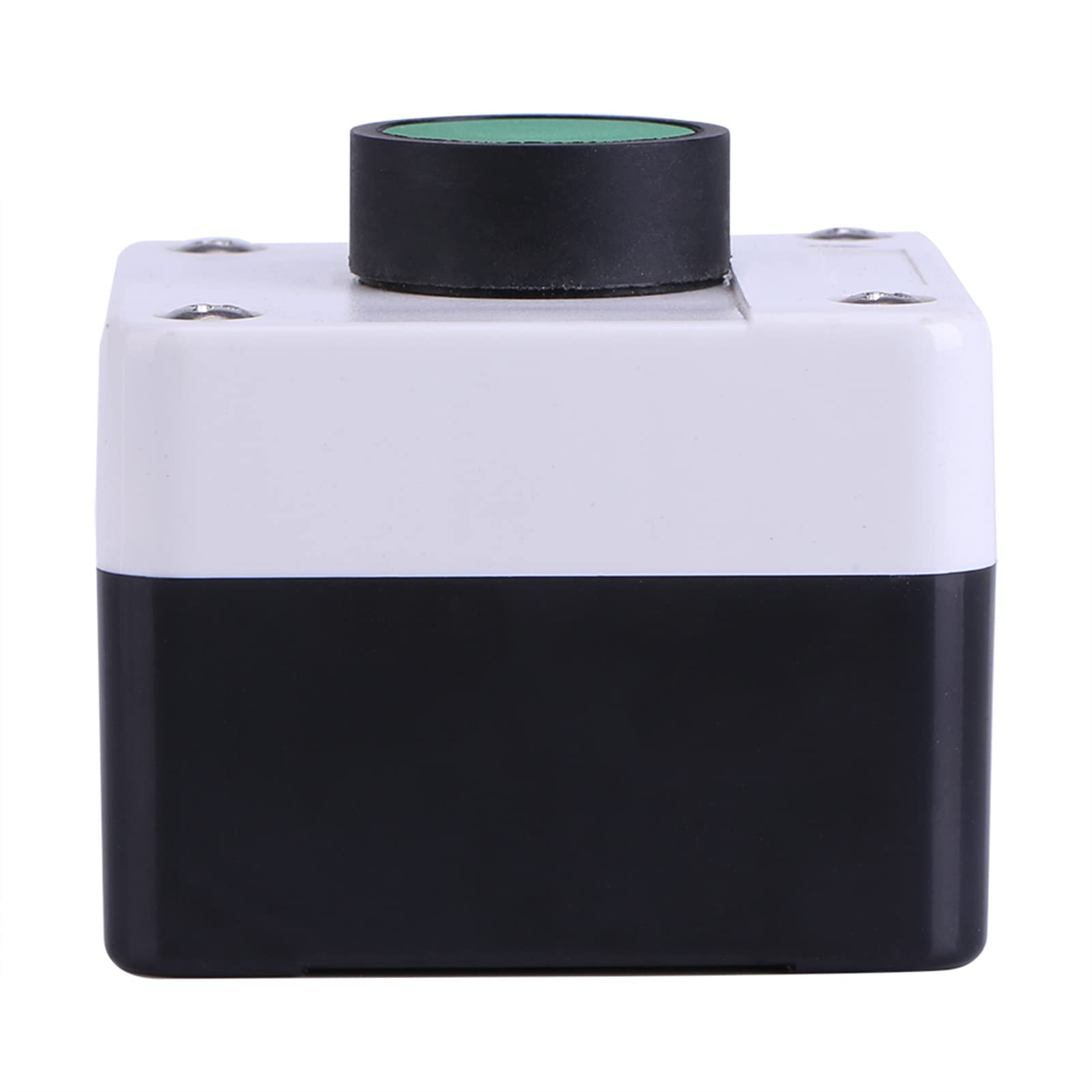 Scatola pulsanti, pulsante di uscita verde resistente alle intemperie Scatola di controllo a un pulsante verde ABS pratico, pulsante di richiesta di uscita per apricancello