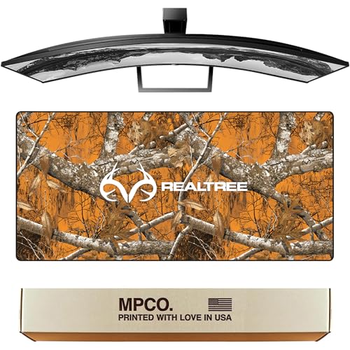 Sous-main antidérapant MPCO Real Tree pour éliminer les ratés de souris
