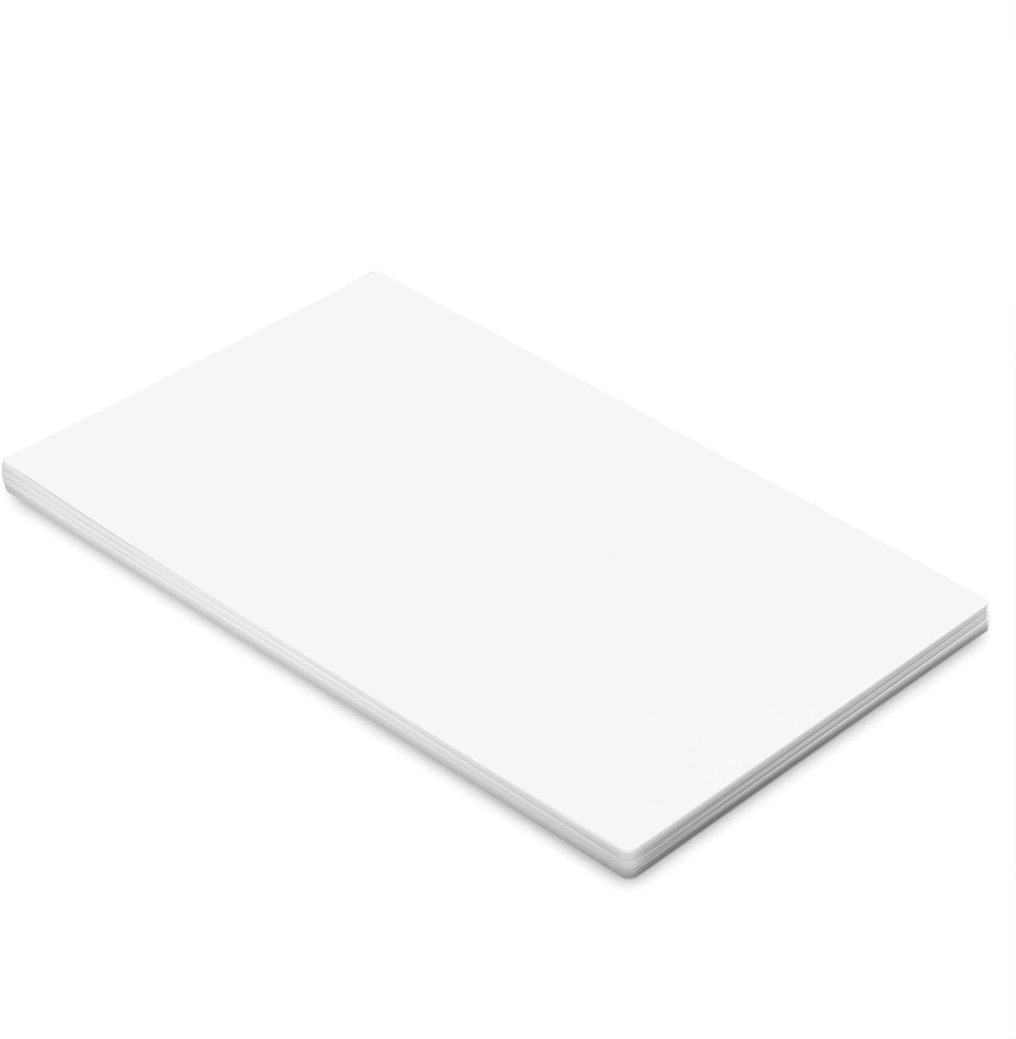 KTRIO Laminating Sheets 11 x 17 inch 5 Mil 25 Pack, 8.5 x 11 inch 3 Mil 30 Pack
