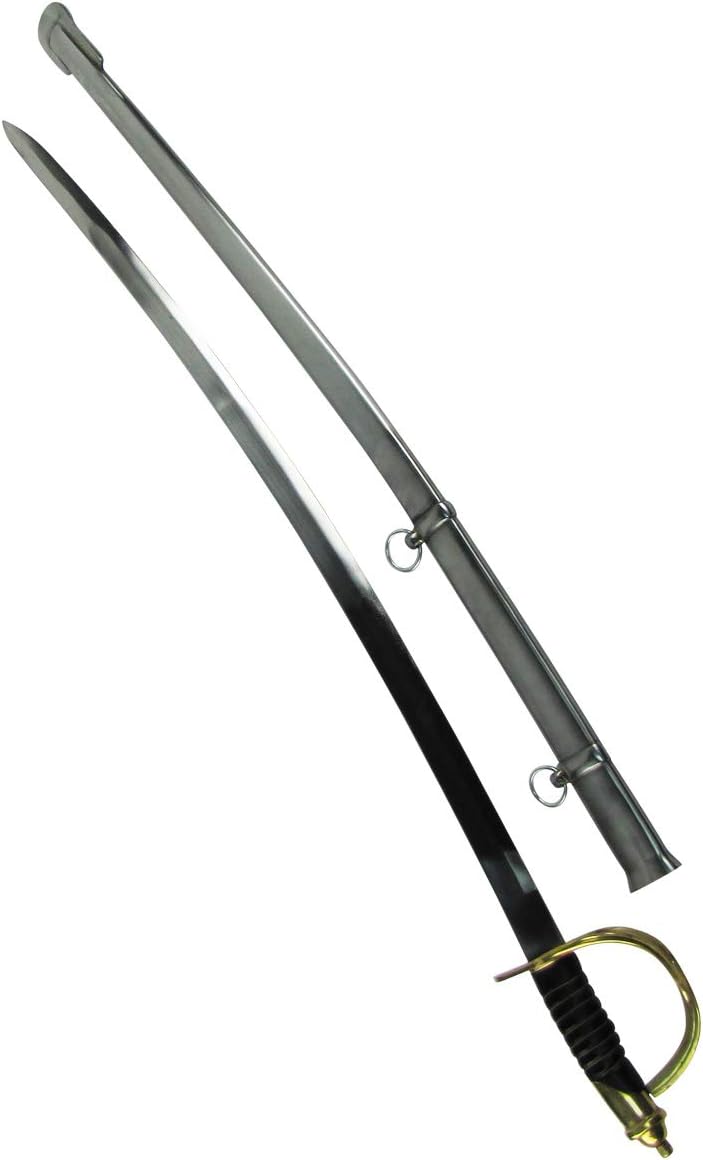Treasure Gurus 1860 Civil War Era Light Cavalry Sabre/Field Officer/Officers Sword w/Scabbard