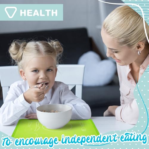 Set de table enfant silicone Zhehao imperméable et lavable