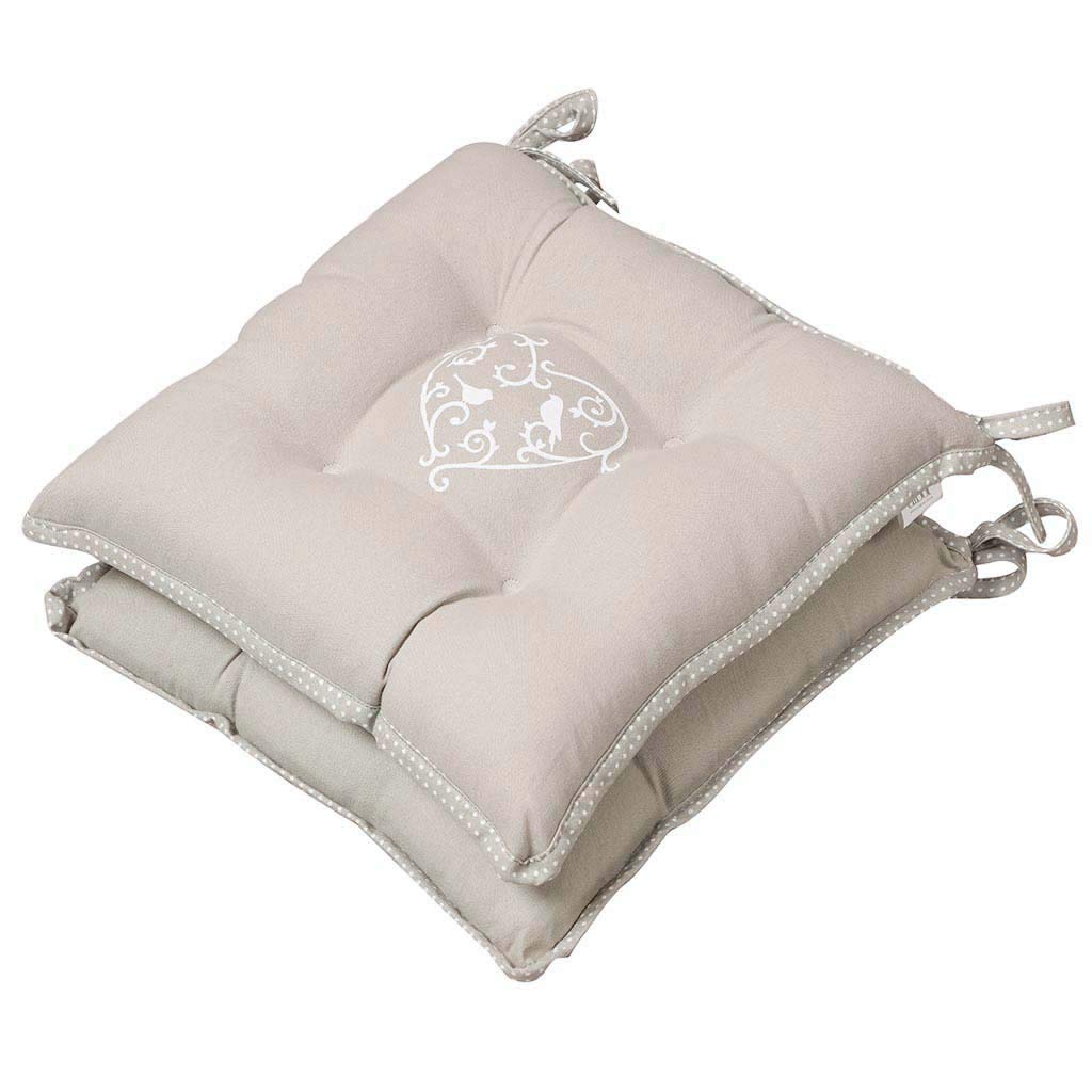 Dibor Outdoor Cushion Seat Pad Set 2 Garden Dining Chair Cushions — image 1